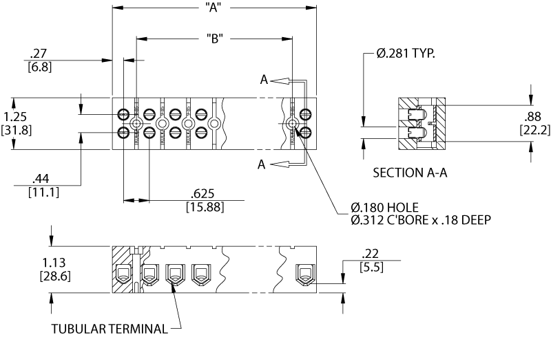 985 GP Series Deadfront Terminal Blocks | Marathon Special Products